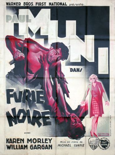 Furie noire (Warner Bros, 1935). France 120 x 160 Mod A. 
