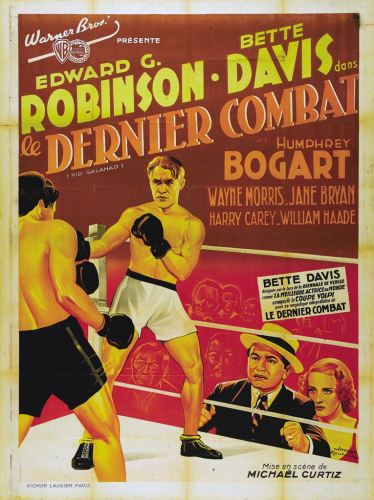 le dernier combat (Warner Bros, 1937). France 120 x 160 Mod B. 