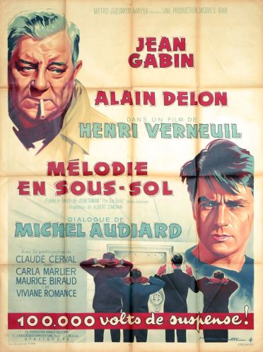Mélodie en sous-sol (MGM, 1963). France 120 x 160.